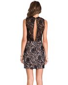 Dolce Vita Abrianna Stretch Floral Lace Dress - Lyst