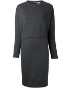 Brunello Cucinelli Layered Dress - Lyst