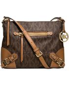 Michael Kors Michael Fallon Messenger Bag - Lyst