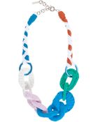Missoni Fabric Beaded Necklace - Lyst
