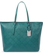 Longchamp Lm Cuir Shoulder Bag in Green Menthe - Lyst