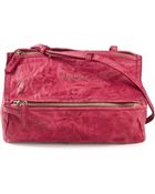 Givenchy Pandora Mini Leather Shoulder Bag - Lyst