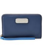 Marc By Marc Jacobs New Q Wingman Leather Wallet - Lyst