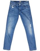 Mother The Looker Cropped Jeans - Lyst