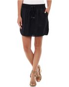 MICHAEL Michael Kors High Low Skirt with Binding - Lyst
