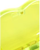 Lulu Guinness Neon Perspex Lips Clutch - Lyst