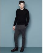 Pull&Bear Basic Jersey - Lyst