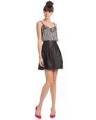 Trina Turk Ferne Pleated A-Line Skirt - Lyst