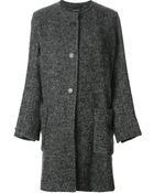 Isabel Marant Oversized Coat - Lyst