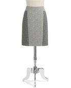 Rachel Roy Herringbone Pencil Skirt - Lyst