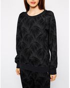 YMC Sweatshirt In Palm Print - Lyst