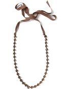 Lanvin Embellished Necklace - Lyst