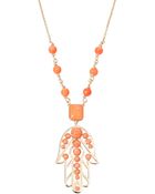 Roberto Cavalli Fatma Hand Necklace - Lyst