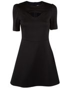 Carven Cut Out Interlock Dress - Lyst
