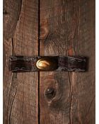 Free People Womens Vintage Woven Belt With Buckle - Lyst