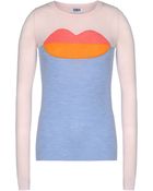 Sonia By Sonia Rykiel Long Sleeve Sweater - Lyst