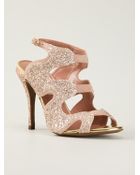 L'Autre Chose Embellished High Heel Sandals - Lyst