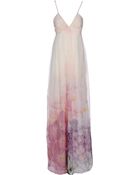 Class Roberto Cavalli Long Dress - Lyst
