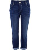 River Island Lexie Slim Boyfriend Jeans - Lyst