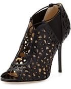 Jimmy Choo Tactic Lace-up Cutout Bootie - Lyst