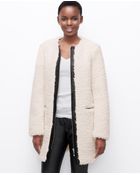Ann Taylor Edged Boucle Coat - Lyst