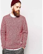 Penfield Sweater With Melange Knit - Lyst