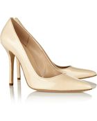 Oscar de la Renta Grace Patent-Leather Pumps - Lyst