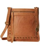 Lucky Brand Studded N/S Crossbody - Lyst
