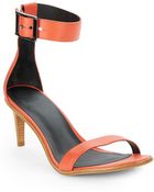 Tibi Ivy Leather Sandals - Lyst