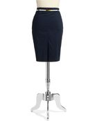 Jones New York Front Zip Pencil Skirt - Lyst