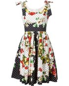 Dolce & Gabbana Multi Print Dress - Lyst