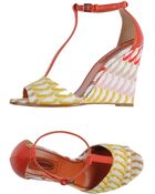 Missoni Wedge - Lyst