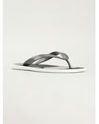 Dolce & Gabbana Tonal Flip Flops - Lyst