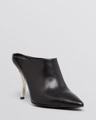 Delman Pumps - Brava High Heel Slide - Lyst
