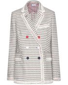 Thom Browne Tweed Blazer - Lyst