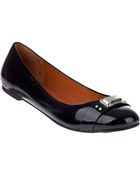 Marc By Marc Jacobs 635094 Ballet Flat Black Patent - Lyst