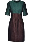 Jonathan Saunders Short Dress - Lyst