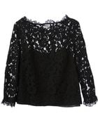 Alice By Temperley Floral Lace Top - Lyst