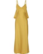 Jason Wu Ruffled Satin-Crepe Gown - Lyst