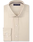Tommy Hilfiger Solid Poplin Dress Shirt - Lyst