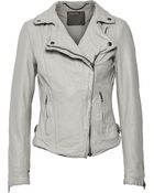 Muubaa Monteria Leather Biker Jacket - Lyst