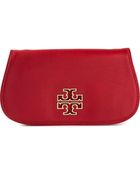 Tory Burch Britten Clutch - Lyst