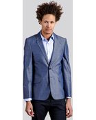 Paul Smith Grey Jacket - Lyst
