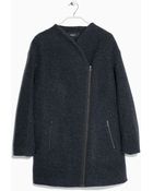 Mango Cocoon Wool-Blend Coat - Lyst