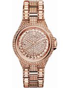 Michael Kors Ladies Camille Glitz Mini Watch - Lyst