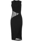 Cushnie et Ochs Viscose Cutout Dress - Lyst