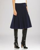 Vince Camuto Flared Midi Skirt - Lyst