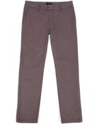 Ted Baker Hollard Cotton Herringbone Trouser - Lyst