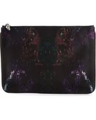 Alexander McQueen Night Flowers Print Clutch - Lyst