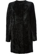 Drome Karakul Overcoat - Lyst